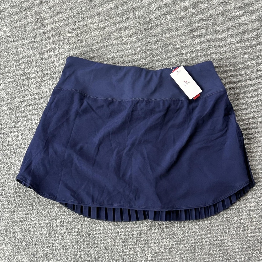 Baleaf Skort Womens XL Blue Pleated Athletic Tennis Golf UPF 50+ Water Resistant
